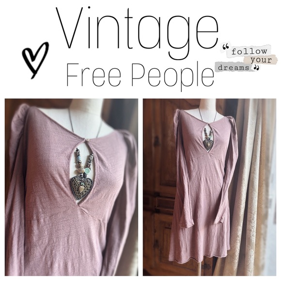 Dress / Tunic Vintage Free People - Picture 1 of 8